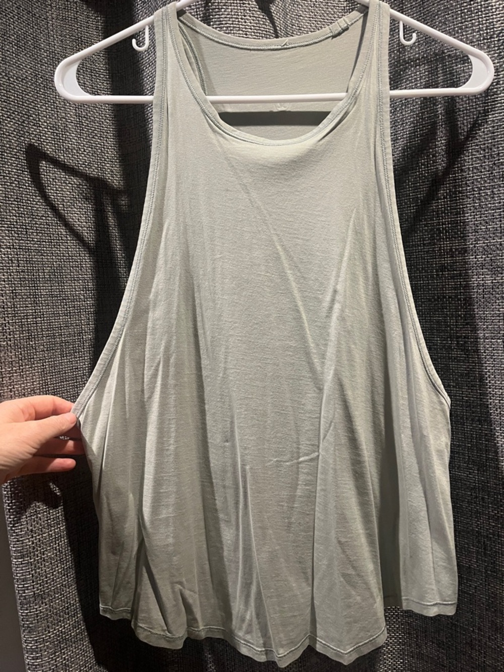 lululemon sweat date muscle tank - Sage Green